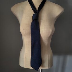 Classic Dark Blue Men's Tie